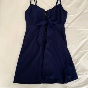 Navy blue dress